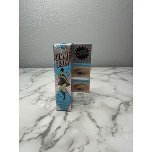 Benefit Gimme Brow 1. Brow Volumizing Fiber Gel. Microfibers Travel 0.1oz/3g NEW